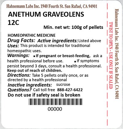 Anethum Graveolens 12C 100g.jpg Anethum Graveolens 12C 100g - Anethum Graveolens 12C 100g